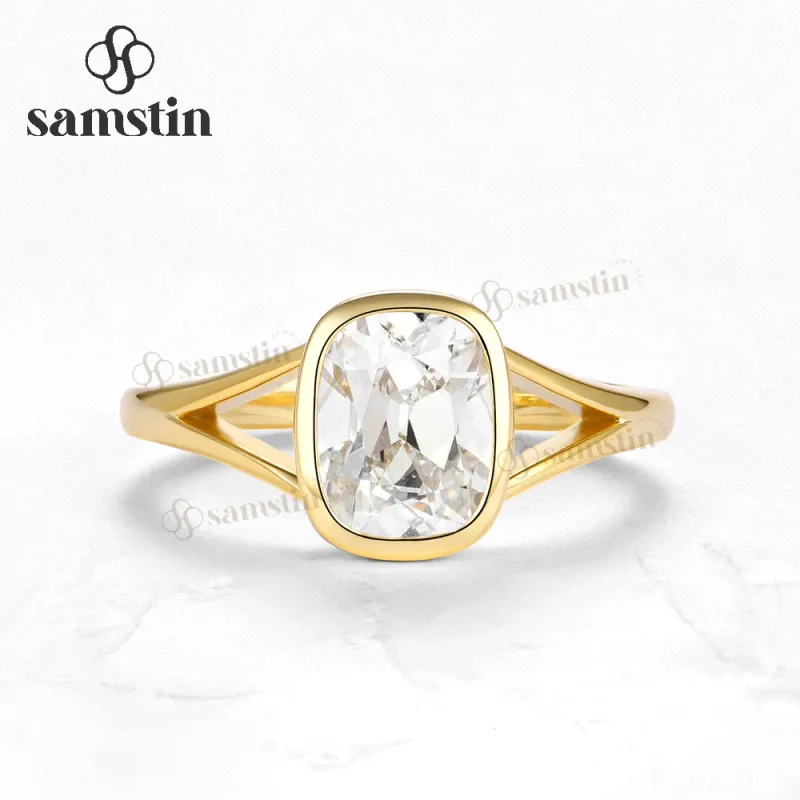 Samstin 3CT OMC Moissanite Ring - image 1