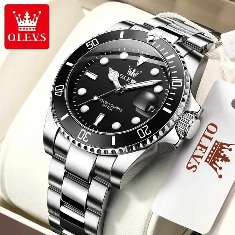 OLEVS Men's Watch Luxury Top Brand - image 1