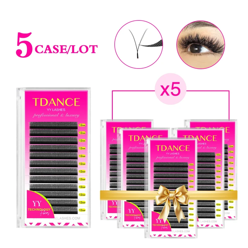 TDANCE 5 cases YY Shape Eyelashes Extension - image 1
