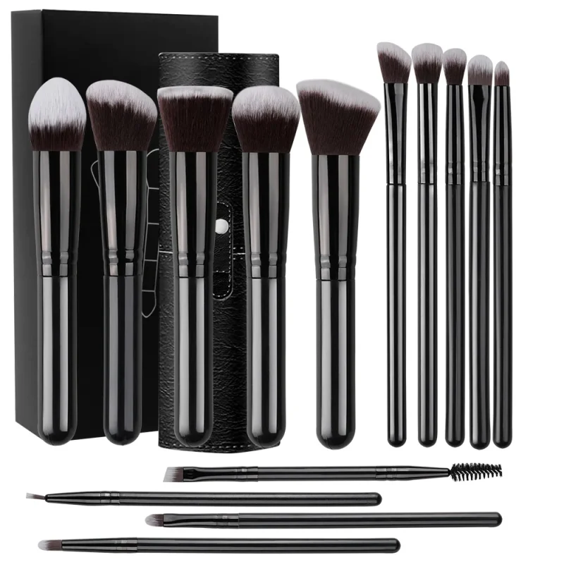 Soft Fluffy Foundation Blush Powder Eyeshadow Blending Female Cosmetics - image 1