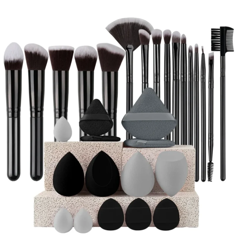 Soft Fluffy Eyeshadow Foundation Concealer Blending Blush - image 1