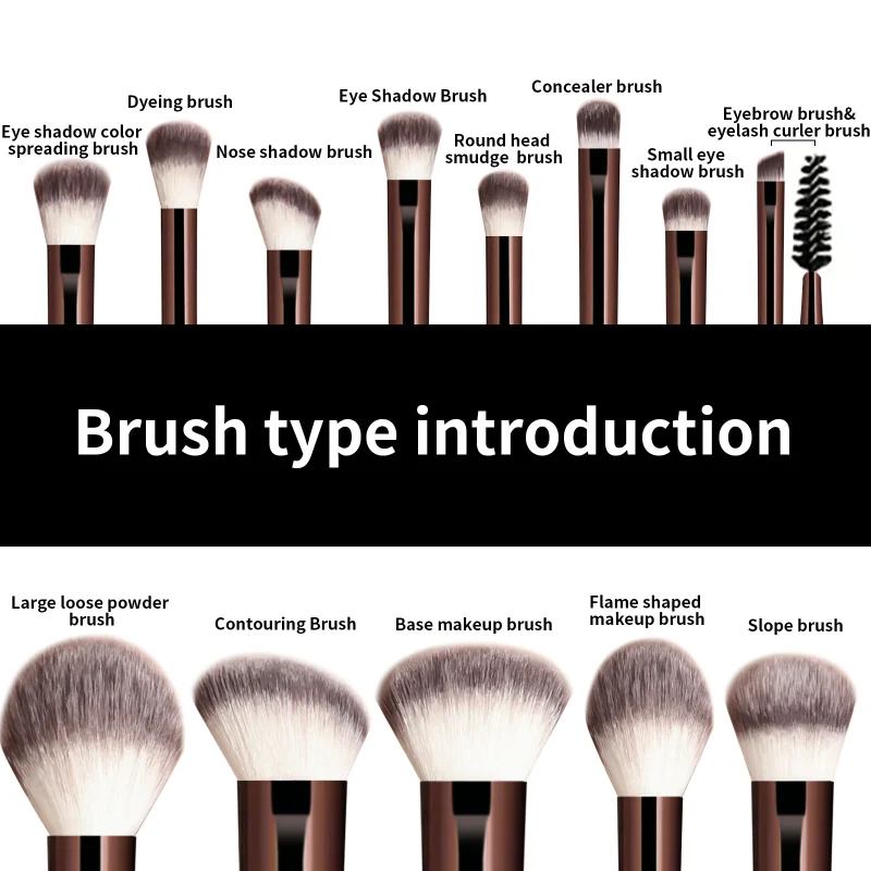 Eyeshadow Blush Brush Kabuki Blending Cosmetic - image 1