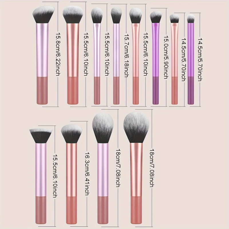 Classic Full Makeup Brush Set - image 2