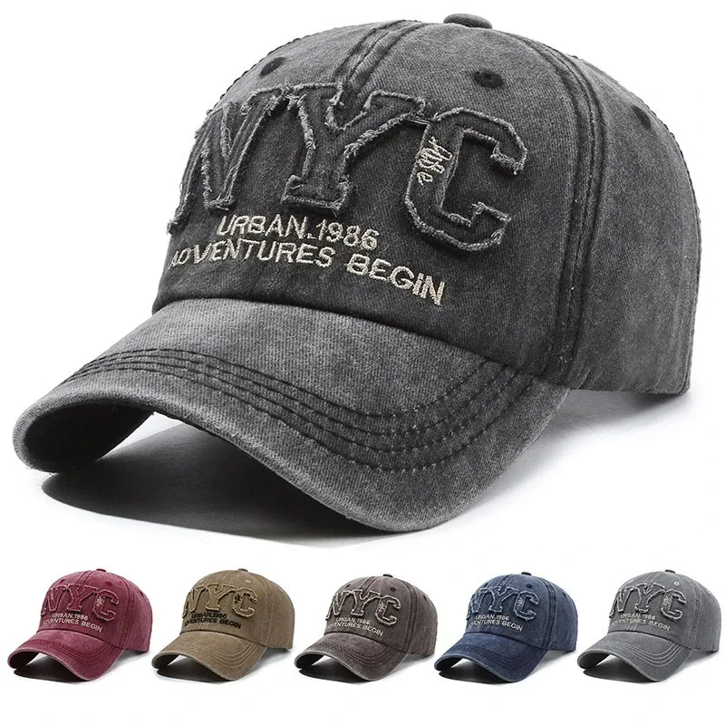 Vintage Big Letter NYC Baseball Cap - image 1