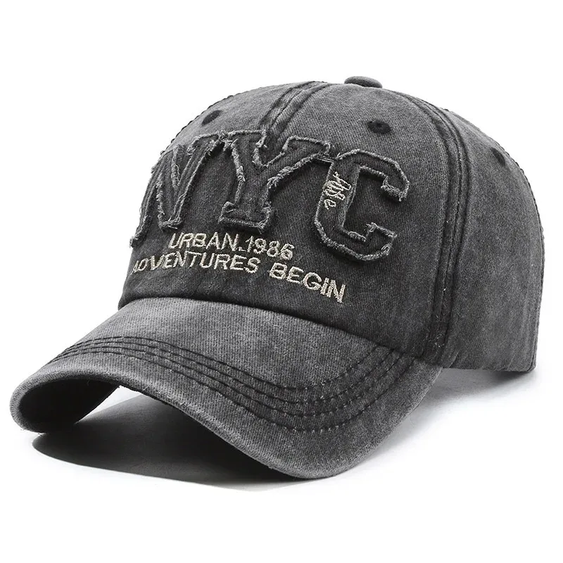 Vintage Big Letter NYC Baseball Cap - image 2