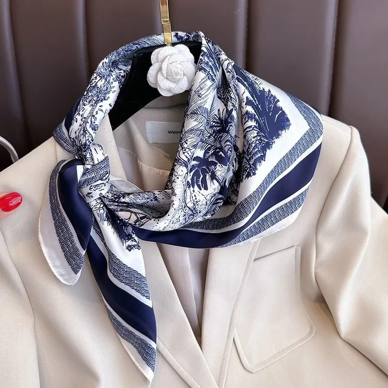 Plant-printed Scarf - image 1