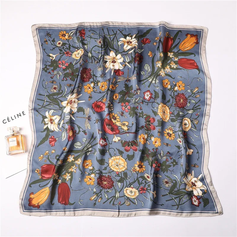 New Printed Scarves Women's Silk - image 2