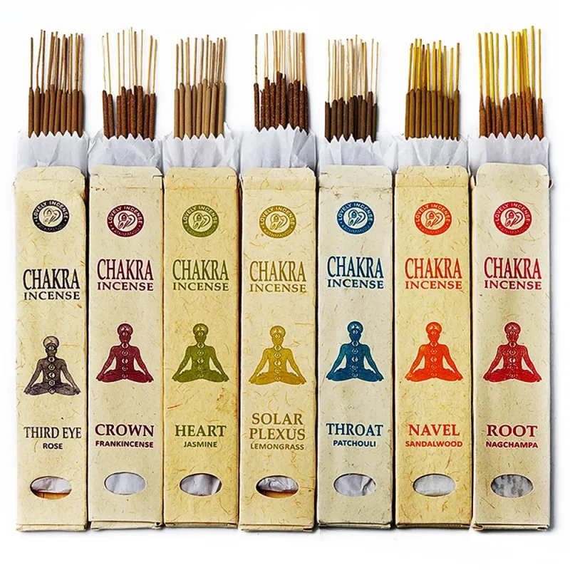 Nepal 7 Chakra Incense Sticks Spiritual Home - image 3