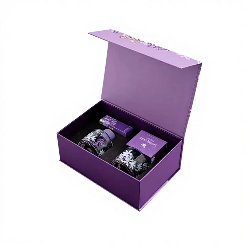 Purple Romantic Aromatherapy Gift Box - image 1