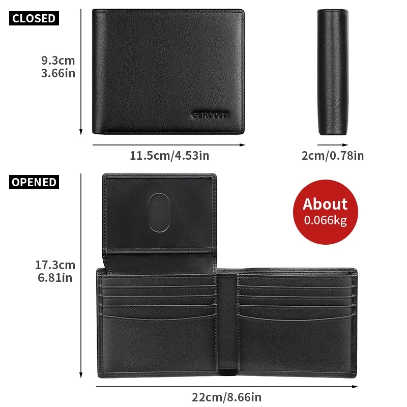Men's Wallet 2025 New Arrival Genuine Leather - image 2