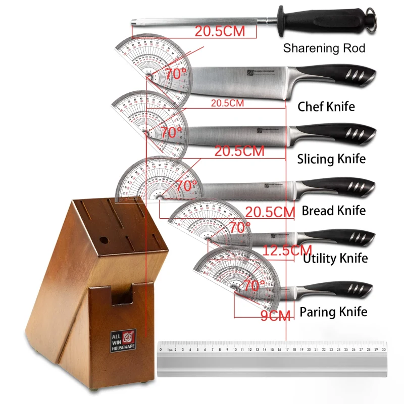 Stainless Steel Kitchen Knives S - image 3