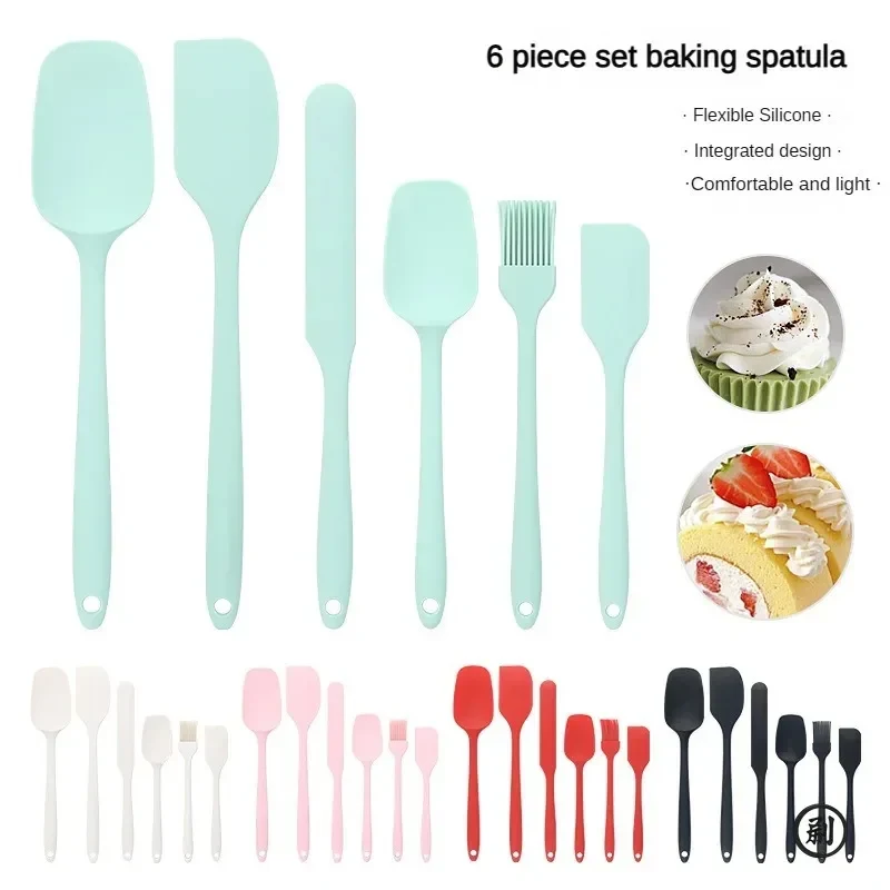 Silicone Spatula set for baking-cake frosting kit - image 2