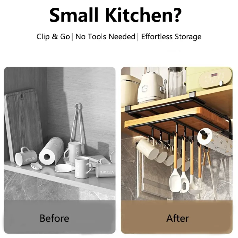 Under Cabinet Hanging Organizer - image 2