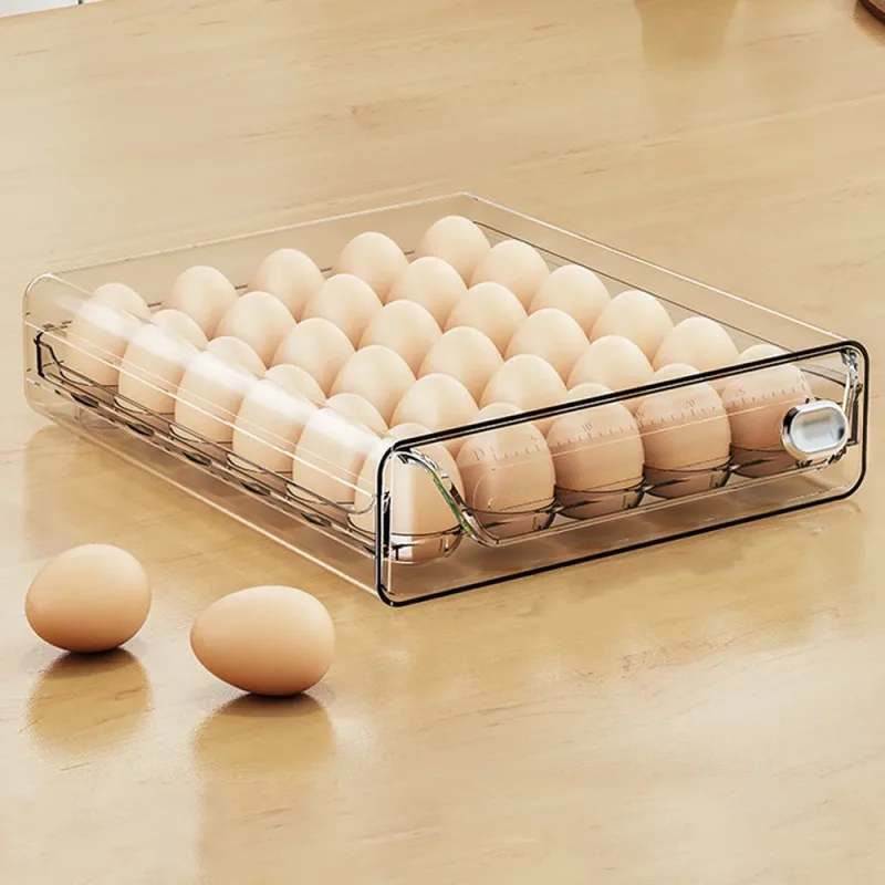 Transparent Egg Storage Box - image 1