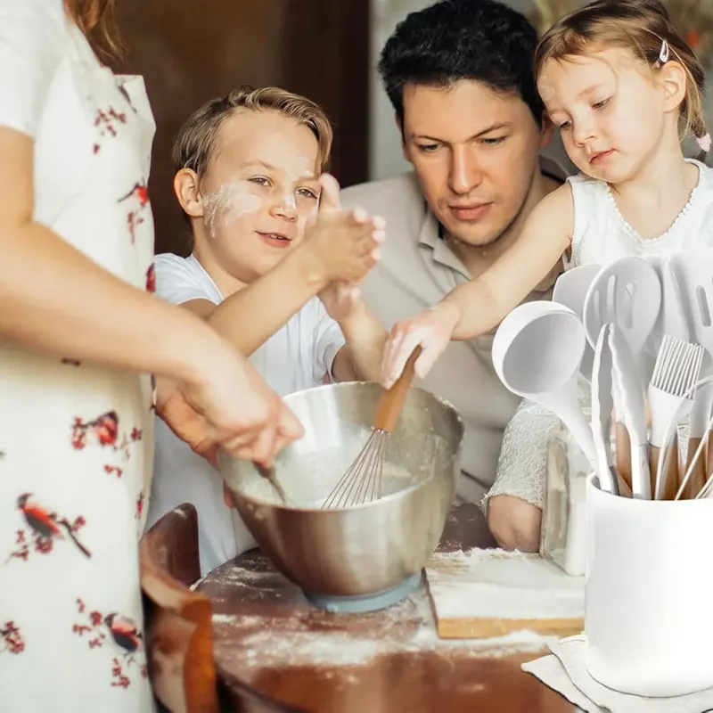 12Pcs Kitchen Utensil Set Heat-Resistant - image 2