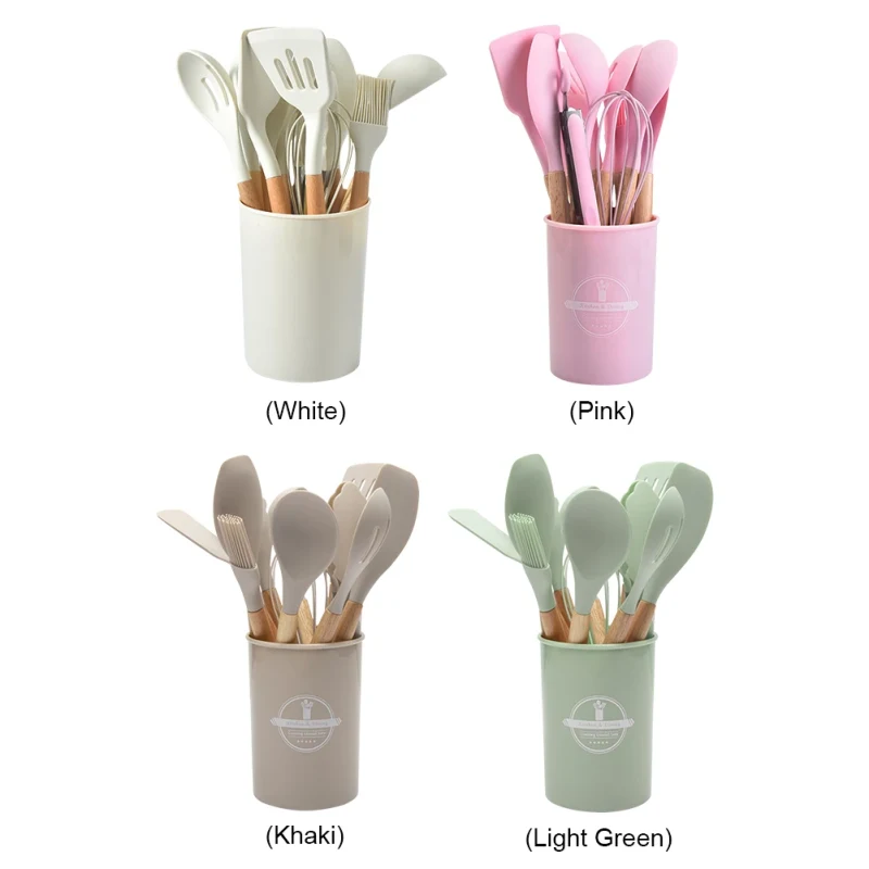 12Pcs Kitchen Utensil Set Heat-Resistant - image 3