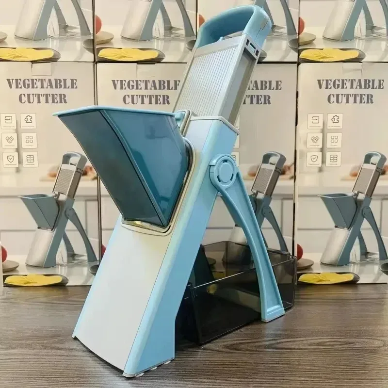 5 In 1 Vegetable Cutter Strip Cutter Adjustable - image 1