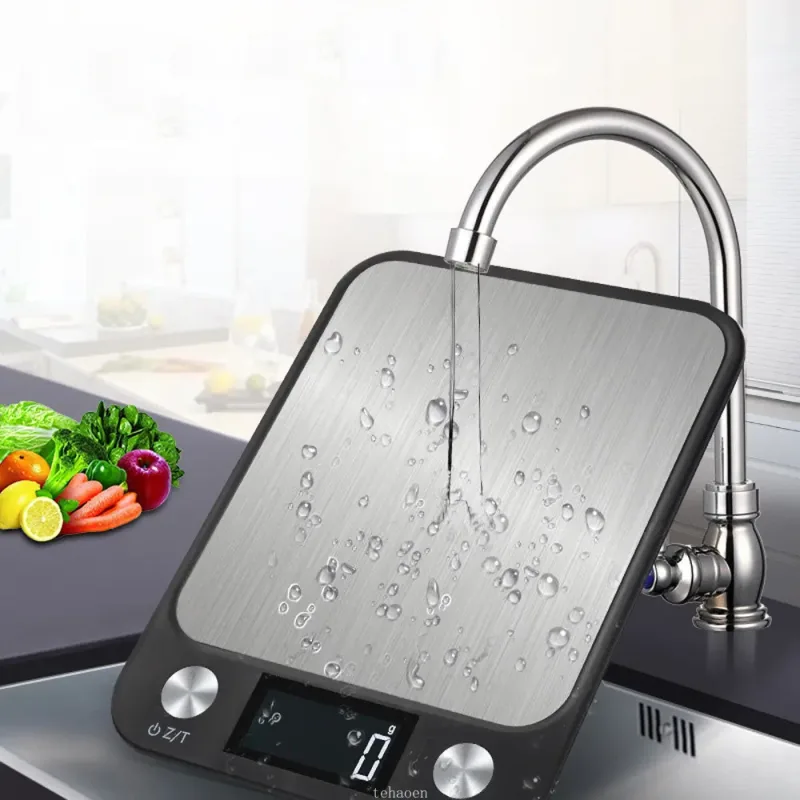 Kitchen Scale 15Kg/1g Weighing Food Coffee Balance - image 1