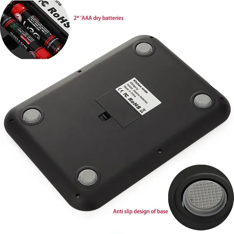 Kitchen Scale 15Kg/1g Weighing Food Coffee Balance - image 2