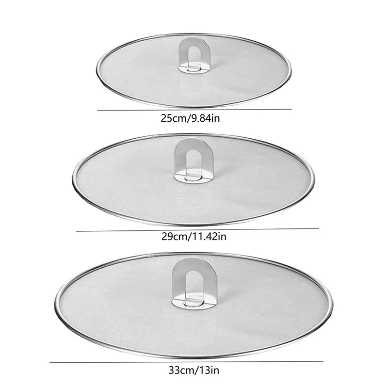 Stainless Steel Splatter Screen Mesh Pot - image 2