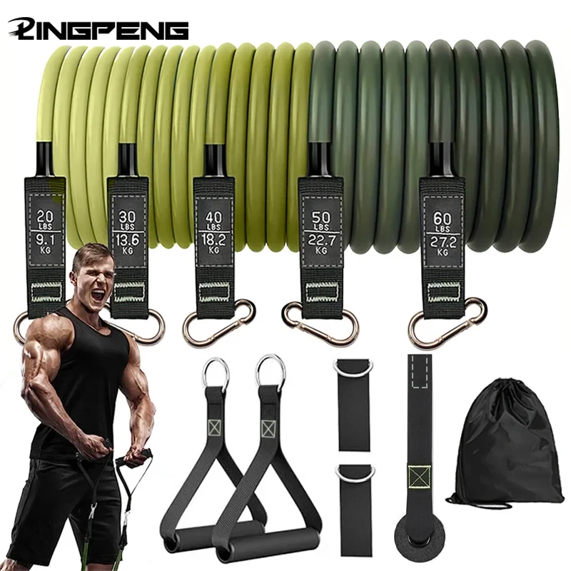 Resistance strap with handle - image 1
