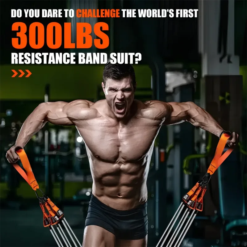 1 Set of Advanced Resistance Belt with Handle - image 2
