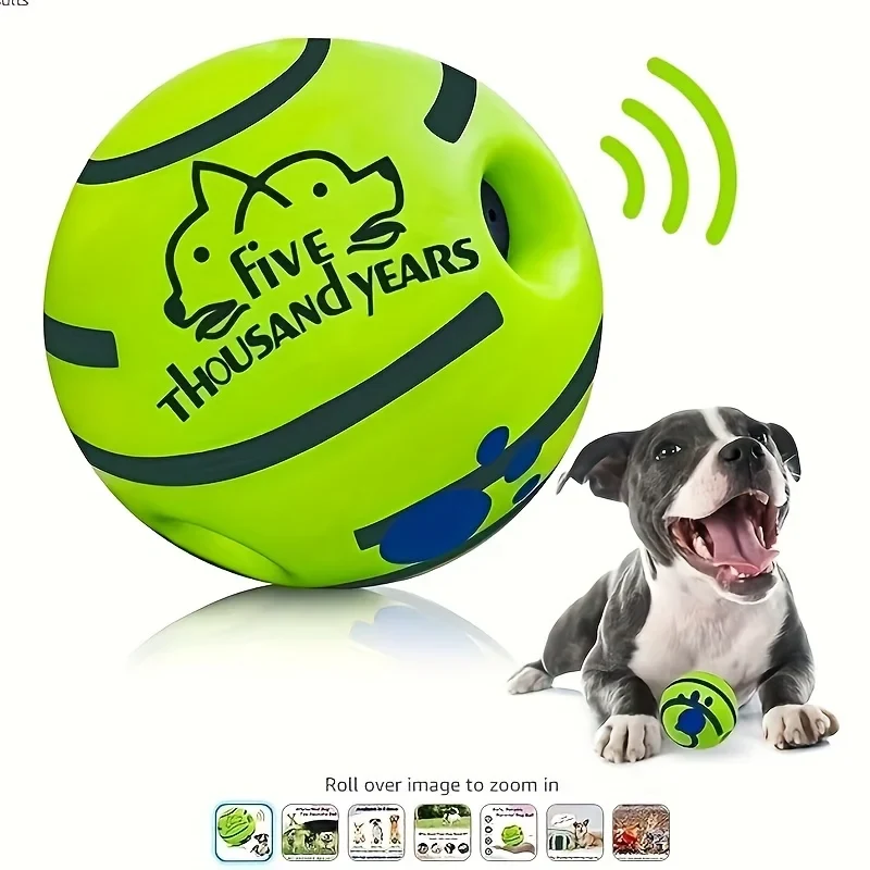 Squeaky Giggle Wobble Ball - image 1