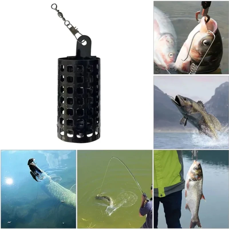 10PCS Fishing Tackle Feeder Cage - image 3
