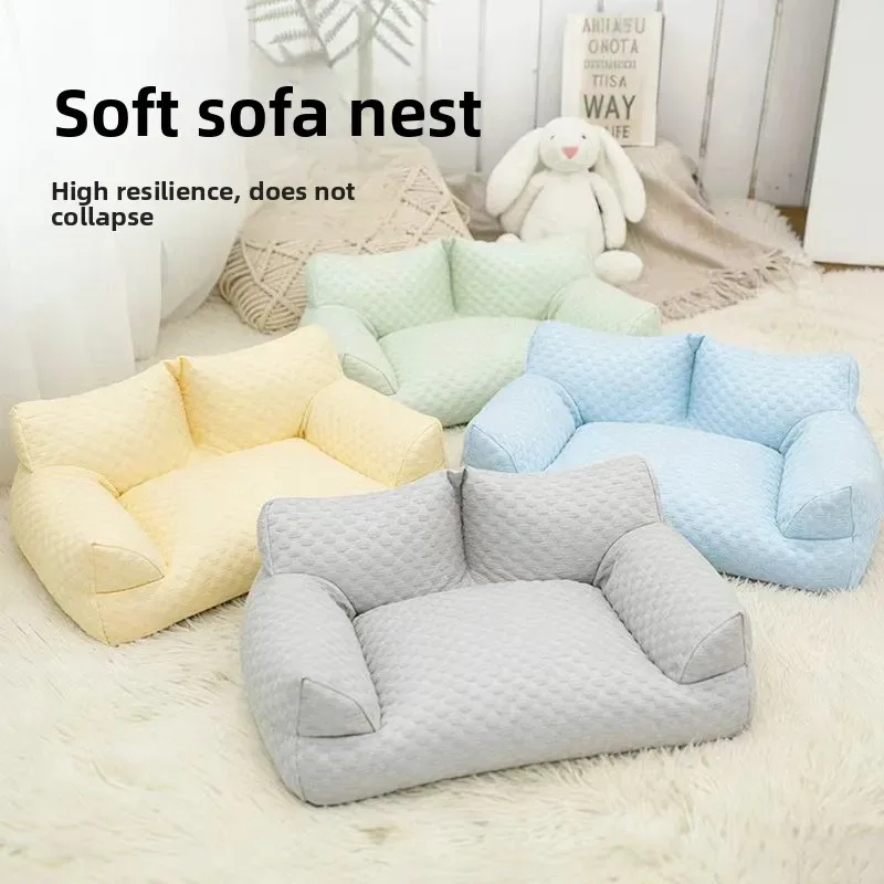 Pet Ice Silk Sofa Bed for Small Medium Large Dogs - image 1