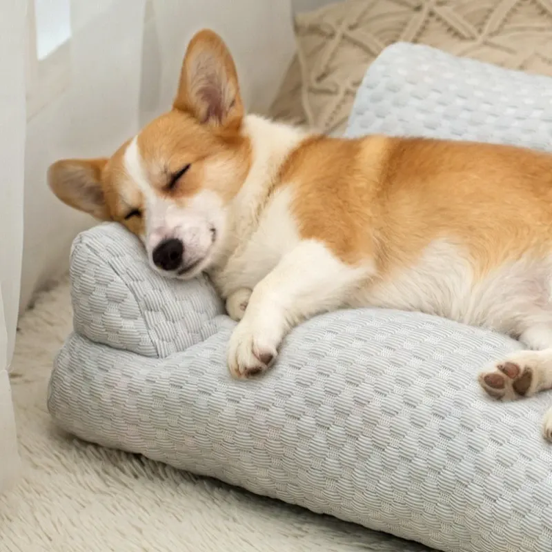 Pet Ice Silk Sofa Bed for Small Medium Large Dogs - image 3