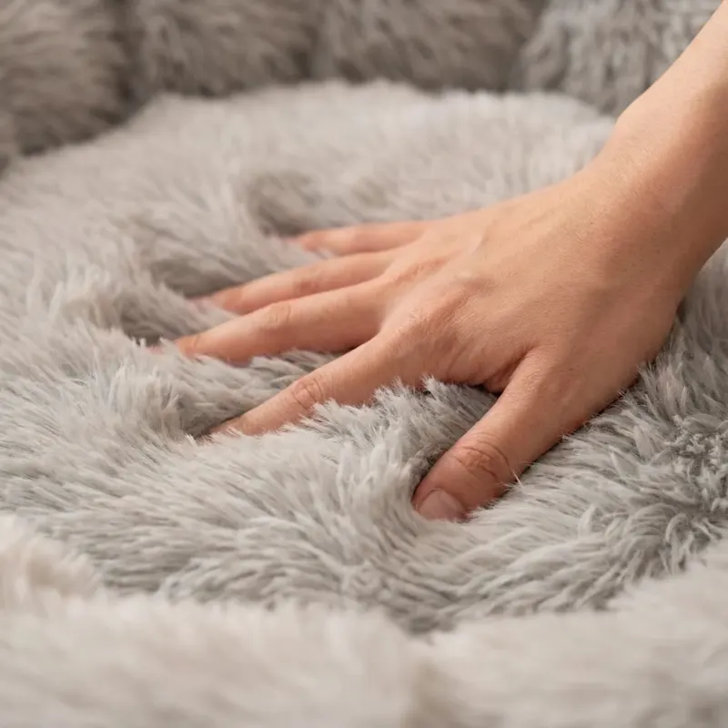 inter Warm Cat Bed Shell Shape Closed Security Nest - image 3