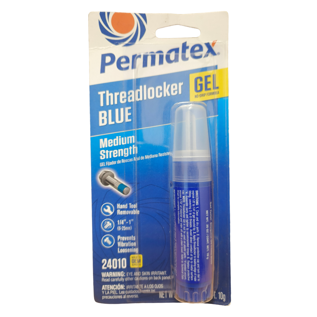 Permatex Rtv Azul Permatex Fijador de Roscas Azul Gel Fuerza Media | Lubricantes ...