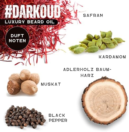 Vue 3 de Huile Barbe Oud