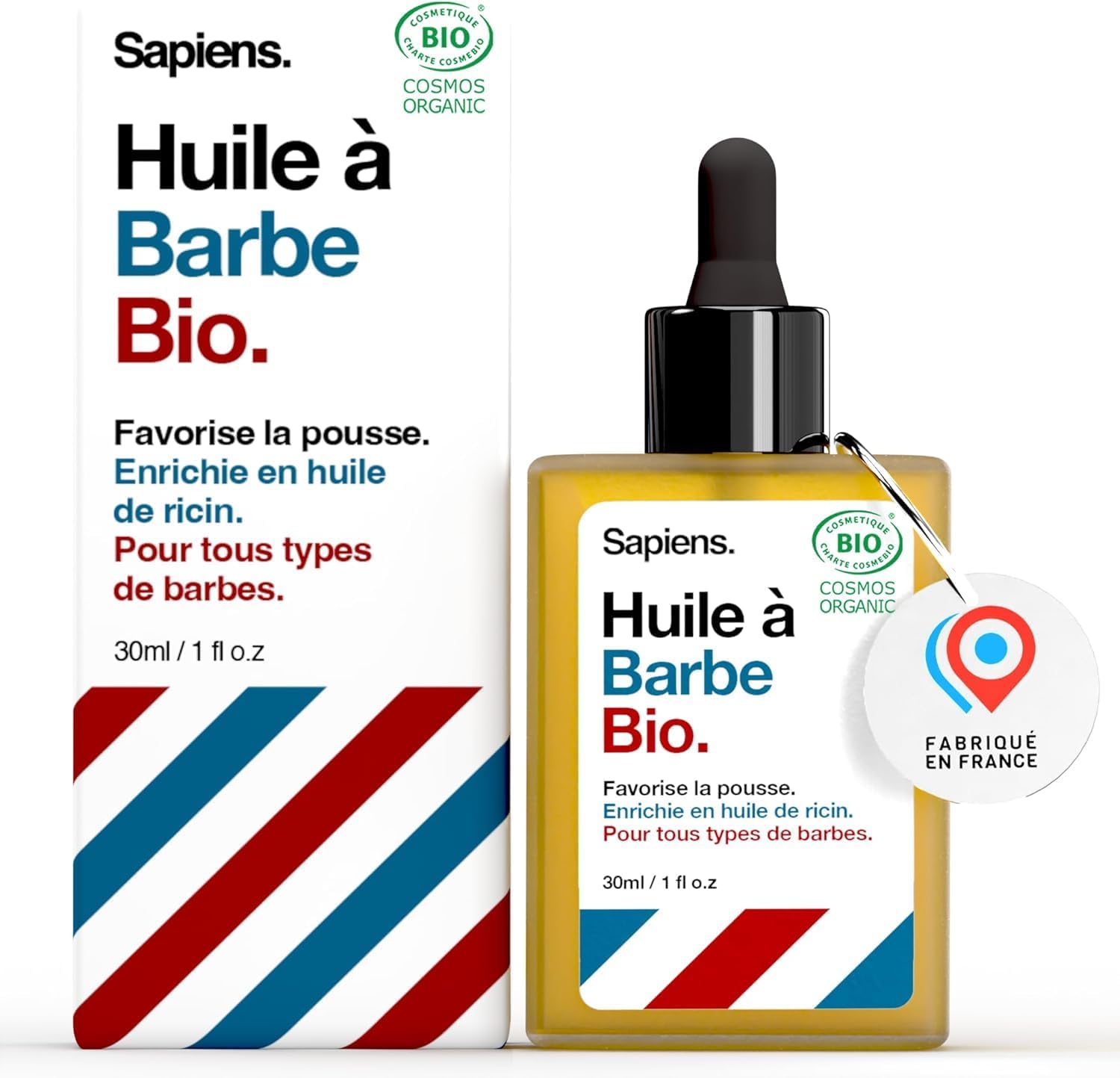 Sapiens Barbershop Huile Barbe