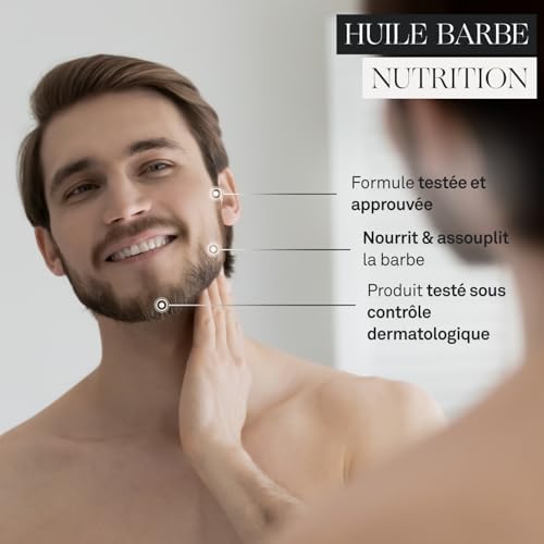 Vue 2 de Luxeol Huile Barbe Homme