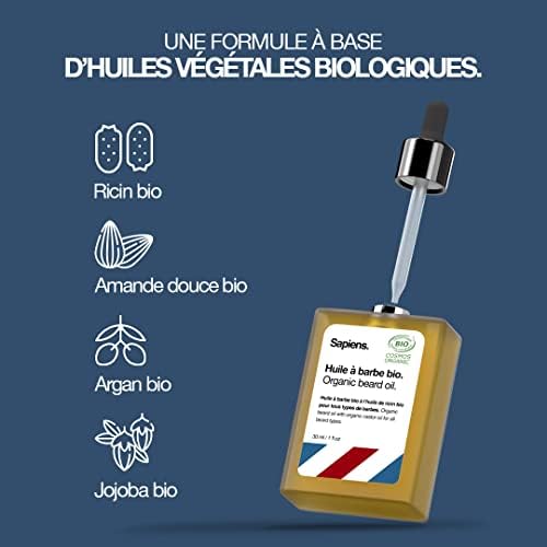 Vue 3 de Sapiens Barbershop Huile Barbe