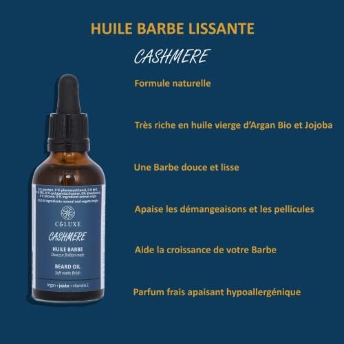 Vue 6 de Huile Barbe Lissante Et