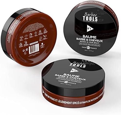 Vue 4 de Baume Barbe Cheveux