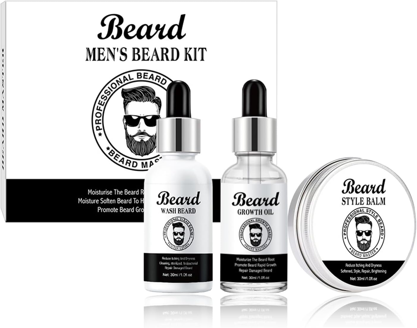 Kit Barbe Homme Coffret