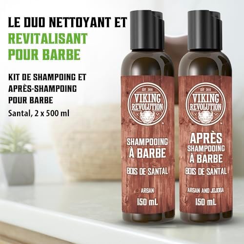 Vue 3 de Viking Revolution Shampoing Barbe