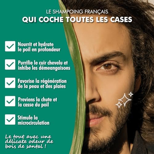 Vue 3 de Monsieur Barbier Shampoing Homme