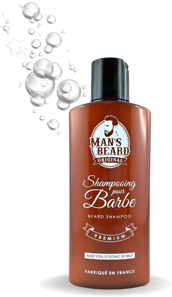 Mans Beard Shampoing Barbe