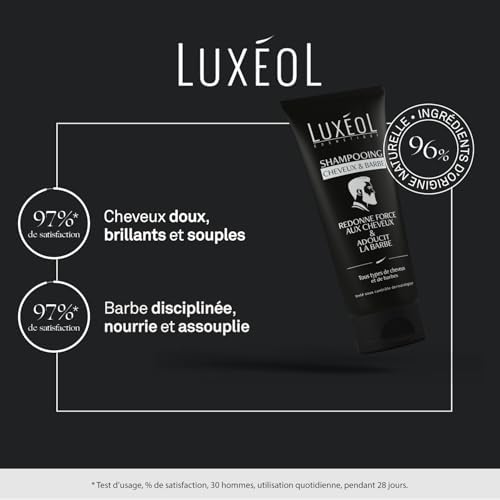 Vue 3 de Luxeol Shampoing Cheveux Barbe