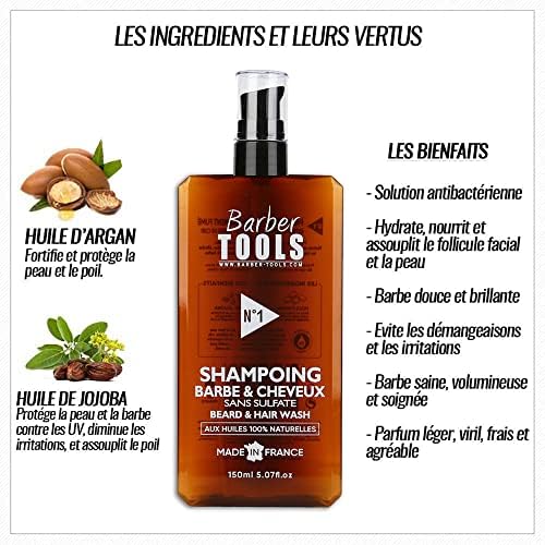 Vue 2 de Shampoing Barbe Et
