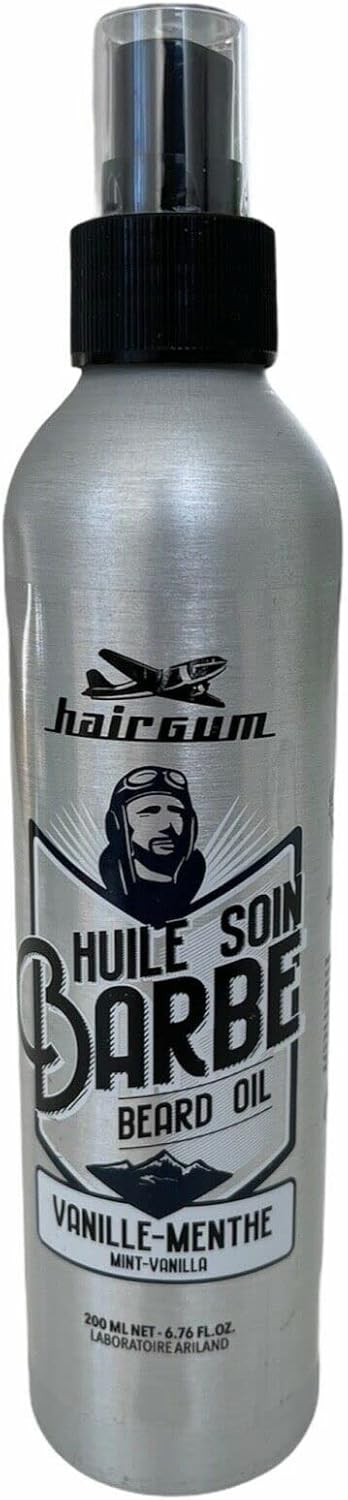 Huile Soin Barbe Vanille