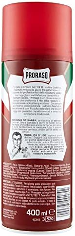 Vue 3 de Proraso Mousse Raser