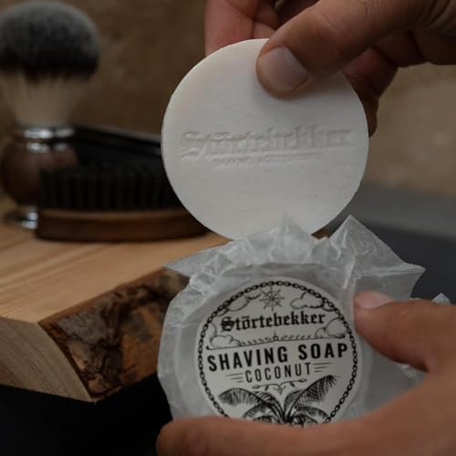 Vue 2 de Savon Raser Premium