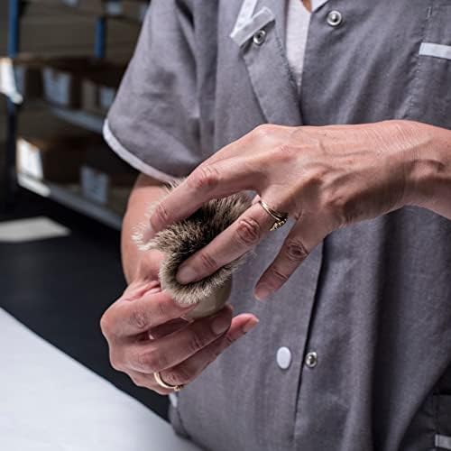 Vue 7 de Plisson Blaireau Classique Manche