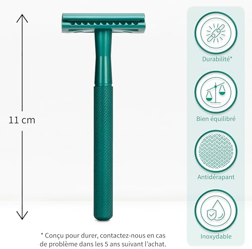 Vue 2 de Bambaw Rasoir Une Lame