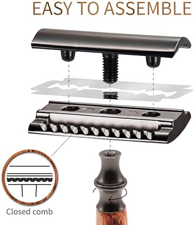 Vue 2 de Rasoir De Securite Avec